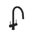 Riobel Azure Kitchen Faucet With Spray AZ801BK